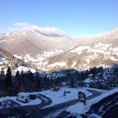 Au Pied des Pistes B31, Chaleureux studio 4 pers, vue sur la vallée imprenable avec WIFI, DRAPS NON COMPRIS Saint-Jean-dʼAulps Esterno foto