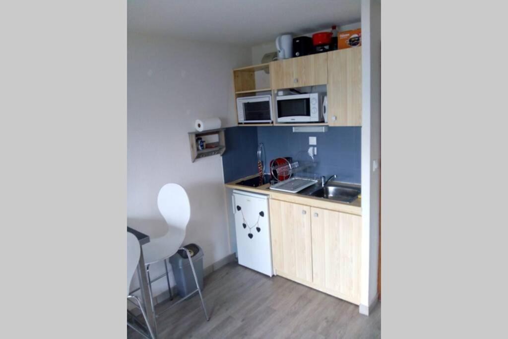 Au Pied des Pistes B31, Chaleureux studio 4 pers, vue sur la vallée imprenable avec WIFI, DRAPS NON COMPRIS Saint-Jean-dʼAulps Esterno foto
